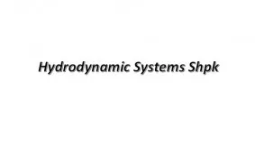 Hydrodynamic Systems Shpk
